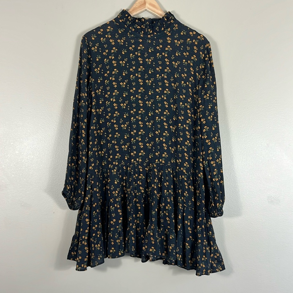 Zara Long Sleeve Floral Dress